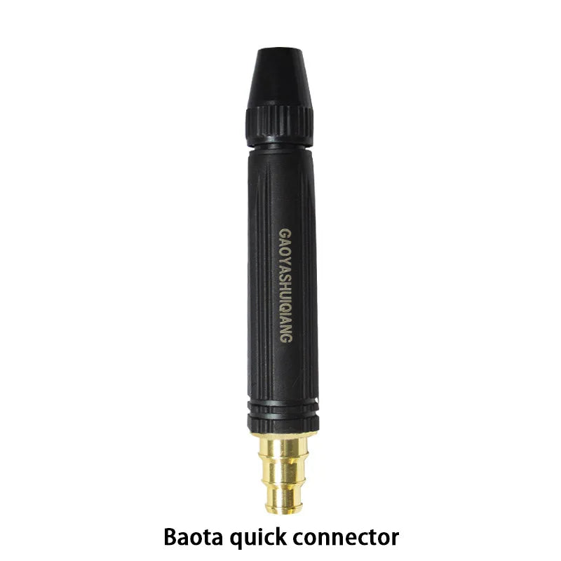 Portable High Pressure Washing Water Gun Adjustable Direct Spray Car Wash Nozzle Home Garden Watering Gun 1/2'' Copper Coupling